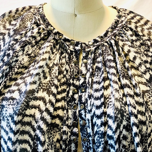 Isabel Marant Silk chiffon dress. - Picture 5 of 8